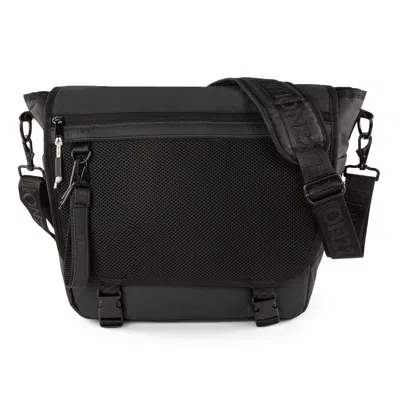 Bugatti Edition22 Journey Messenger Bag In Black