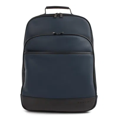 Bugatti Gin & Twill Backpack In Blue