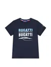 Bugatti Graphic T-shirt In Blue