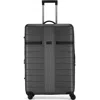 Bugatti Hamburg Hardside Large Luggage With Expansion In Charcoal