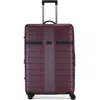 Bugatti Hamburg Hardside Large Luggage With Expansion In Red Lacquer
