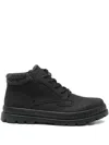 Bugatti Lace-up Booties In Black