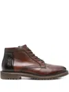 Bugatti Lace-up Boots In Brown