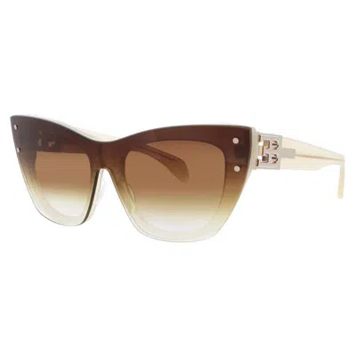 Bugatti Ladies Multi-color Rectangular Sunglasses 48lbne In ["grey"]