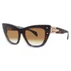 Bugatti Ladies Multi-color Rectangular Sunglasses 48lhav In ["grey"]