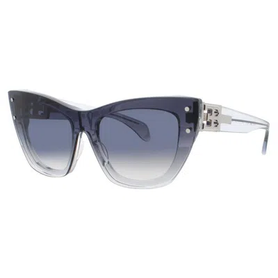 Bugatti Ladies Multi-color Rectangular Sunglasses 48lscry In ["grey"]
