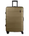 Bugatti Lax Expandable 28in Luggage In Green
