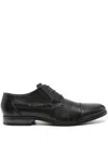 Bugatti Leagro Leather Derby Shoes In Black