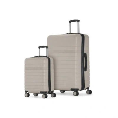 BUGATTI BUGATTI LISBON 2 PIECE HARDSIDE LUGGAGE SET WITH EXPANSION 