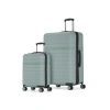 Bugatti Lisbon 2 Piece Hardside Luggage Set With Expansion In Mint