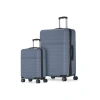 Bugatti Lisbon 2 Piece Hardside Luggage Set With Expansion In Yankee Blue