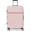 Bugatti Lisbon Hardside Carry-on Luggage With Double Wheels In Pink