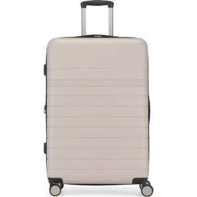 Bugatti Lisbon Hardside Check-in Large Luggage With Expansion In Latte