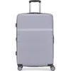 Bugatti Lisbon Hardside Check-in Large Luggage With Expansion In Lilac
