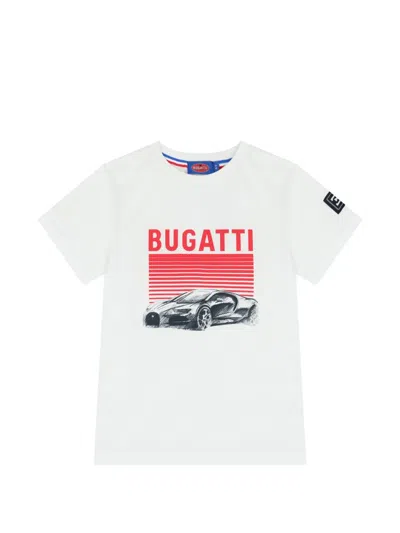 Bugatti Kids' Logo-print T-shirt In Multi