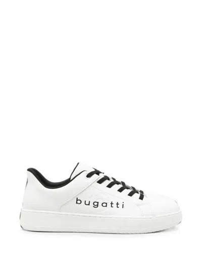 Bugatti Logo-detail Lace-up Sneakers In Black