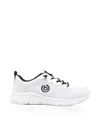 Bugatti Logo-embroidered Mesh Sneakers In Multi