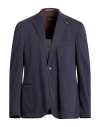 Bugatti Man Blazer Blue Size 48 Cotton, Polyester