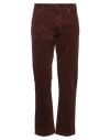 Bugatti Man Pants Chocolate Brown Size 33w-30l Cotton, Elastane