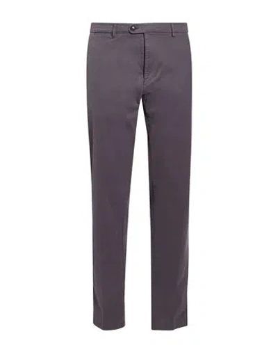 Bugatti Man Pants Grey Size 38 Cotton, Elastane