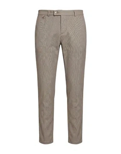 Bugatti Man Pants Khaki Size 36 Polyester, Viscose, Elastane In Neutral