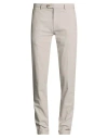 Bugatti Man Pants Light Grey Size 38 Cotton, Polyester, Elastane In Brown