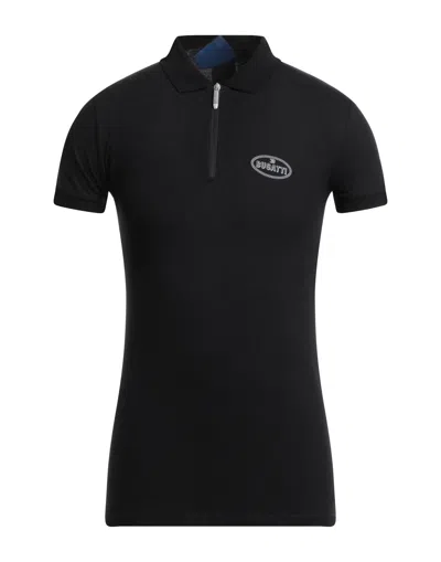 Bugatti Polo Shirts In Black