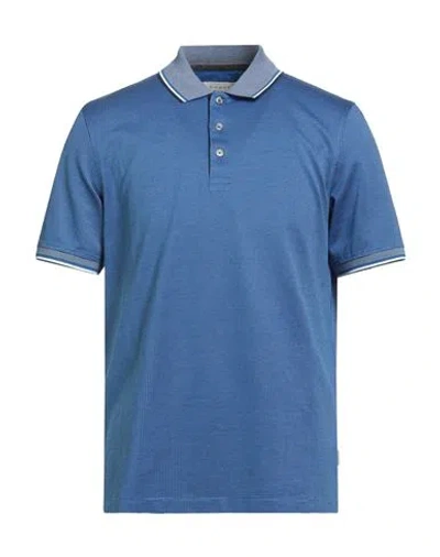 Bugatti Man Polo Shirt Blue Size M Cotton