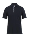Bugatti Man Polo Shirt Midnight Blue Size S Cotton