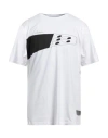 Bugatti Man T-shirt White Size Xl Cotton In White