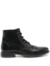 Bugatti Marcello I Leather Boots In Black