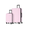 Bugatti Mecca 2 Piece Hardside Luggage Set With Expansion In Pink