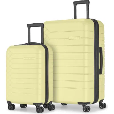 Bugatti Mecca 2-piece Hardside Luggage Set In Yellow