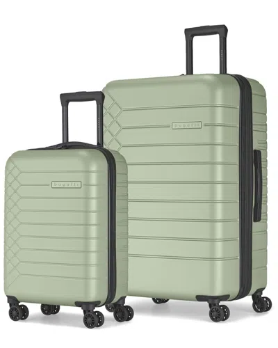 Bugatti Mecca 2pc Hardside Expandable Luggage Set In Blue