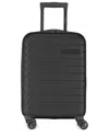 Bugatti Mecca Expandable 2pc Luggage Set In Black