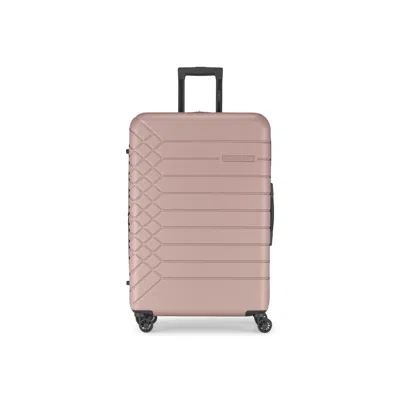 Bugatti -mecca Hardside Check-in Large Luggage With Expansion In Pink