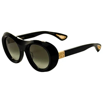 Bugatti Men's 49mm Sunglasses 03-bk-wg In Black