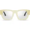 Bugatti Square-frame Eyeglasses In Yellow