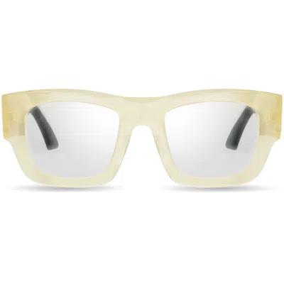 Bugatti Men's 51 Mm White Opticals In Yellow