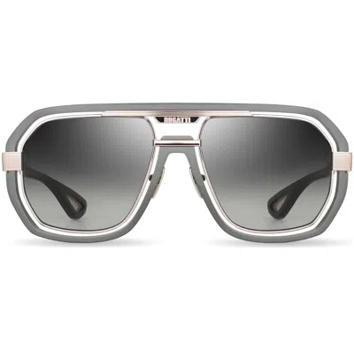 BUGATTI MEN'S 58 MM GREY SUNGLASSES