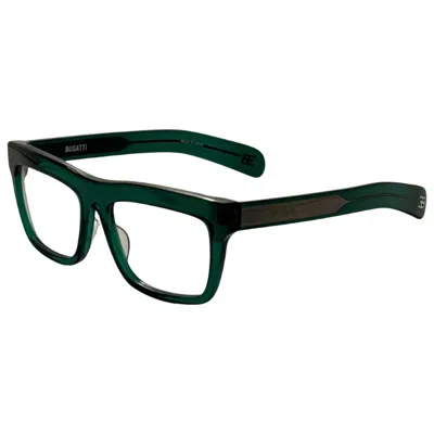 Bugatti Men's 66mm Eyeglasses 44-bgn-rx In Green