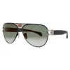 Bugatti Men's Black Rectangular Sunglasses 11bkwg In ["black"]