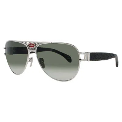 Bugatti Men's Black Rectangular Sunglasses 11ss In ["black"]