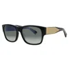 Bugatti Men's Black Rectangular Sunglasses 12bk In ["black"]