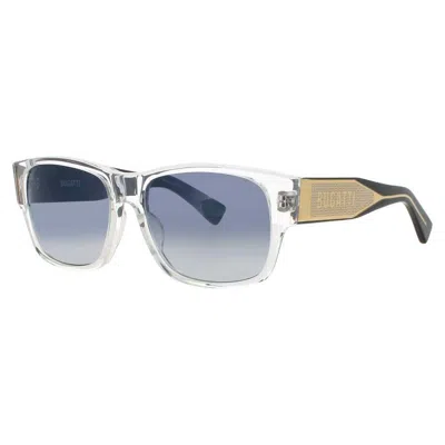 Bugatti Men's Blue Rectangular Sunglasses 12cry In ["blue"]