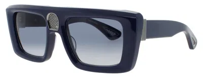Bugatti Men's  Style 02 Acetate Sunglasses, 53-21-143 In Blue