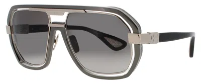 Bugatti Men's  Style 08 Sunglasses With Gradient Lenses, 58-18-145 In In Description