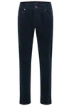 Bugatti Men's Corduroy 5-pocket Pant In Navy In Blue