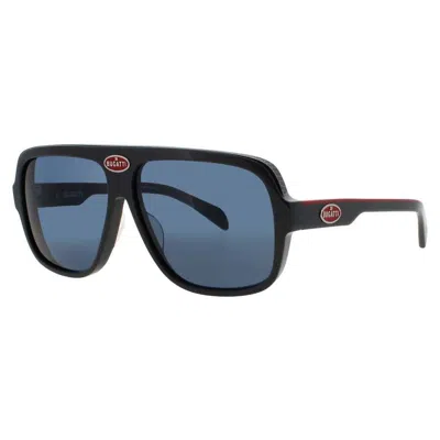 Bugatti Men's Grey Rectangular Sunglasses 06gry In ["grey"]