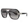 Bugatti Men's Grey Rectangular Sunglasses 08mbkwg In ["grey"]